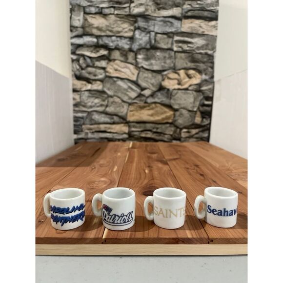 Vintage NFL Mini Mugs - Picture 3 of 7